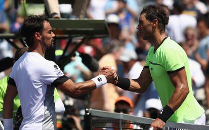 Fognini-Nadal, rivivi le emozioni della semifinale