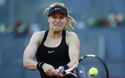 A Madrid grande Bouchard, battuta la Sharapova