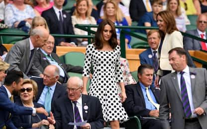 Wimbledon, Kate la madrina incanta tutti