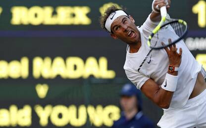 Wimbledon, rullo Nadal: Young spazzato via