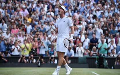 Wimbledon, Murray spezza il sogno di Fognini