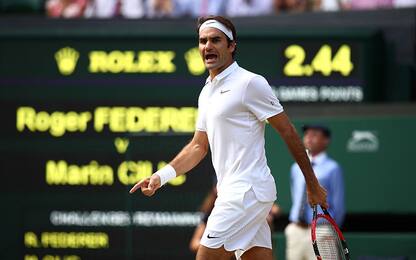 Wimbledon, domenica ore 15 la finale Federer-Cilic