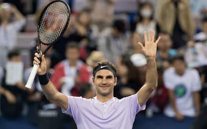 Shanghai Masters: Federer vola ai quarti