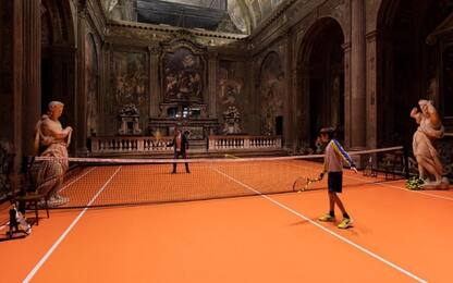 Giocare a tennis in chiesa? A Milano si può!