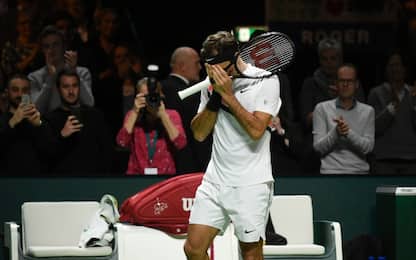 Federer: "Commosso, è un sogno che si avvera"
