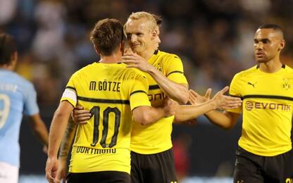 ICC: Gotze gol piega Pep, City-Dortmund 0-1