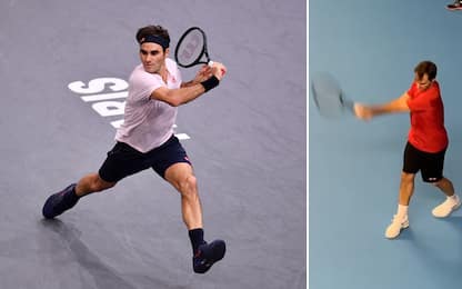 Federer a Londra, spunta il rovescio a 2 mani?