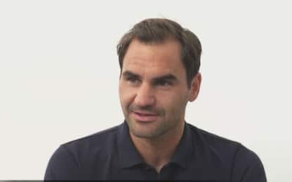 Federer a Sky: "Roma la mia città preferita"