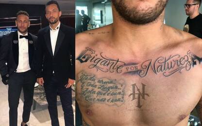 Neymar: "Resto al Psg". E spunta un nuovo tatoo