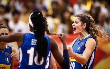 Mondiali volley: Italia-Giappone 3-2