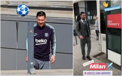 Messi, giallo convocazione. Poi parte per Milano