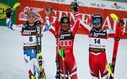 Slalom Zagabria, trionfa l'austriaco Hirscher