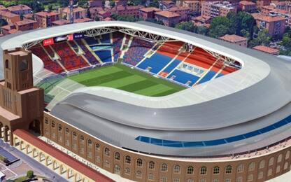 Bologna, presentato progetto del nuovo stadio