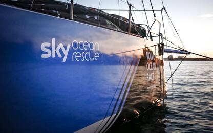 "Sky Ocean Rescue" intorno al mondo con la Volvo Ocean Race