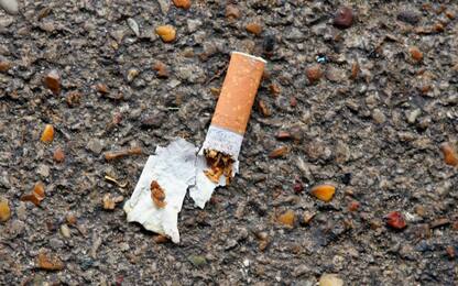 I mozziconi di sigaretta sono i rifiuti più prodotti dall'uomo