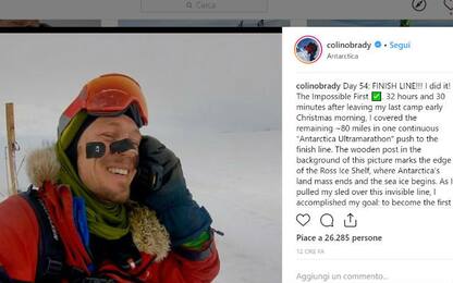 Antartide, 33enne americano completa traversata solitaria in 54 giorni