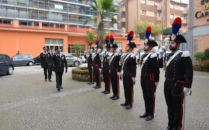 Cc,gen.Ciceri in visita a Legione Marche