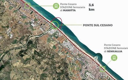 Presentato progetto ponte ciclopedonale Cesano