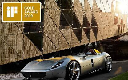Ferrari Monza SP1 vince iF Gold Award