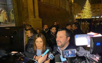 Salvini: piazza Maggiore è di tutti