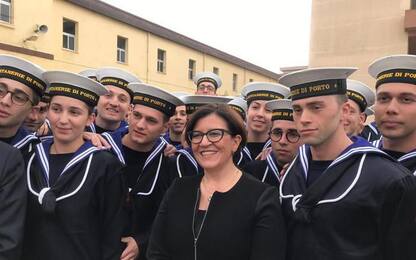 La ministra Trenta alla Maddalena