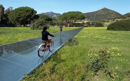 A Villasimius pista ciclopedonale solare