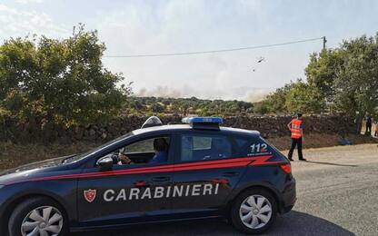 Incendi: centinaia di ettari in fumo nel Nuorese