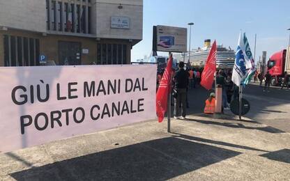 Porto canale Cagliari, intesa sulla cig