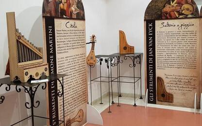 In mostra strumenti musicali di Leonardo