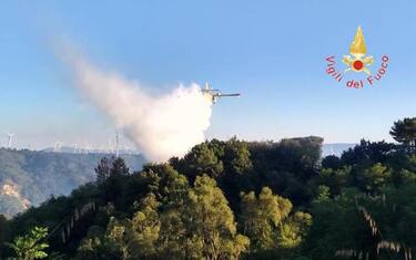 Incendi in Calabria, 45 roghi da stamani