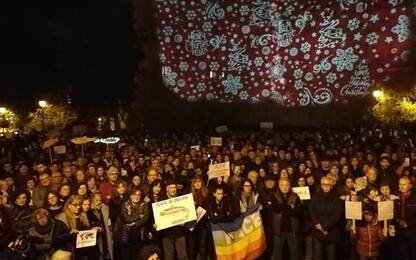 Manifestazione Sardine a Reggio Calabria