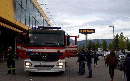 Scatta antincendio Ikea,clienti evacuati