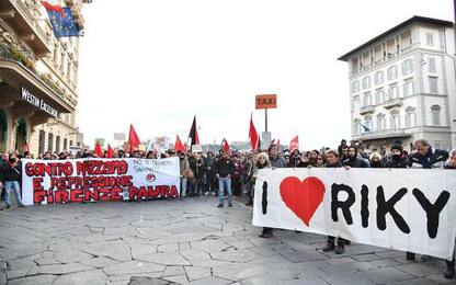 Firenze, corteo contro Salvini e Cc
