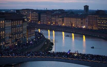 Pisa, 100.000 lumini per notte Luminara