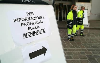 Anziano ricoverato per meningite