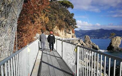 Pronta passerella pedonale Portofino