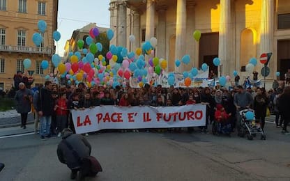 In 100 a Marcia della Pace Genova