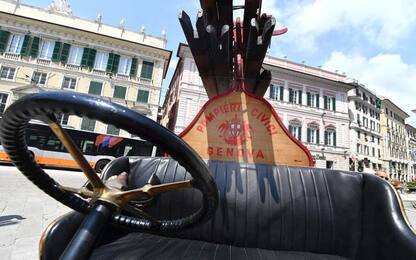 Vigili del fuoco: festa 80 anni a Genova
