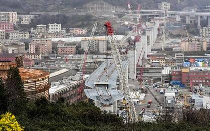 Oggi completamento ultima pila ponte