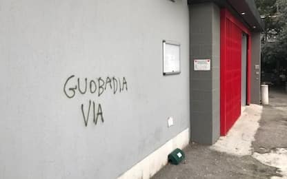 Scritta razzista sede Cgil Pescara