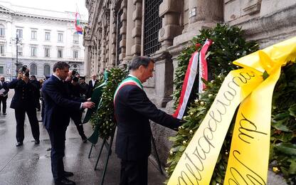 Milano, cerimonia a Palazzo Marino per celebrare il 25 aprile