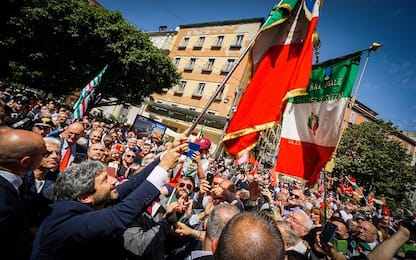 25 aprile, manifestazione Anpi a Napoli per la festa della Liberazione