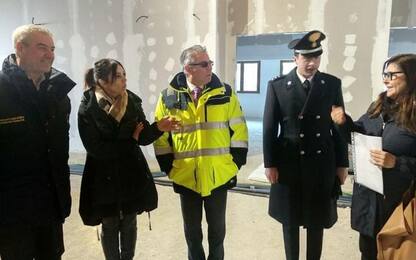 Borrelli a Norcia per lavori scuola