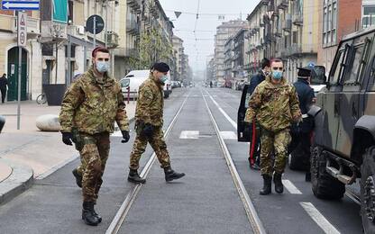 Da domani controlli anche da militari