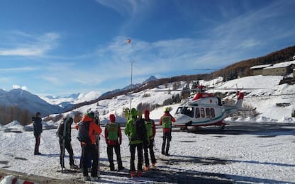 Valanga a Sestriere, salvi due sci-alpinisti e conclusa bonifica