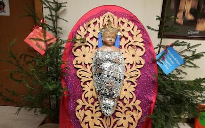Natale: Gesù Bambino realizzato da liceo artistico ladino
