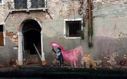 Banksy indagato murales: pm, archiviare