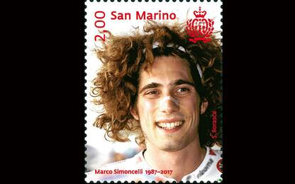 San Marino, un francobollo per ricordare Marco Simoncelli