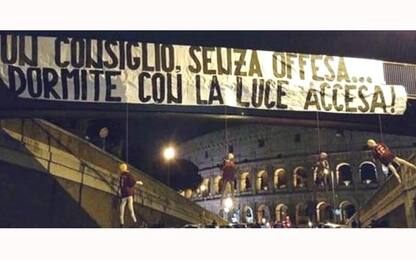 Manichini della Roma impiccati, ultras Lazio: nostri ma è sano sfottò