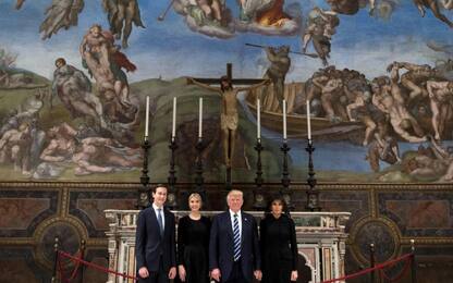 Ivanka Trump saluta Roma con una foto della Cappella Sistina